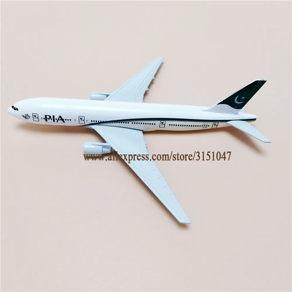 Air Pakistan PIA Airlines B777 Boeing 777 Airways модель самолета из сплава металла литья под давлением
