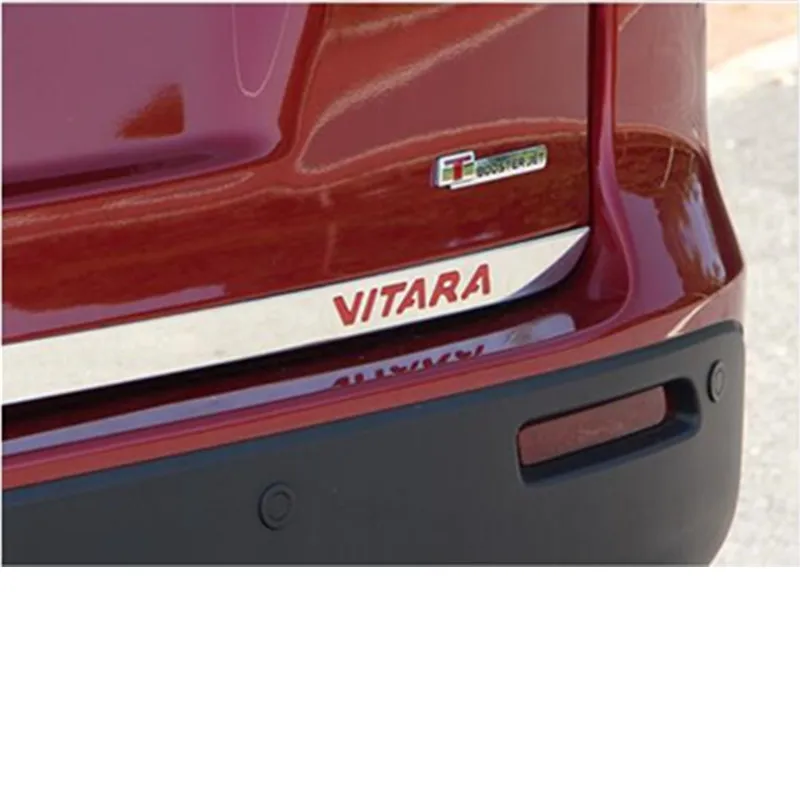 Нижняя крышка задней двери для Suzuki Vitara молдинговая отделка из нержавеющей стали