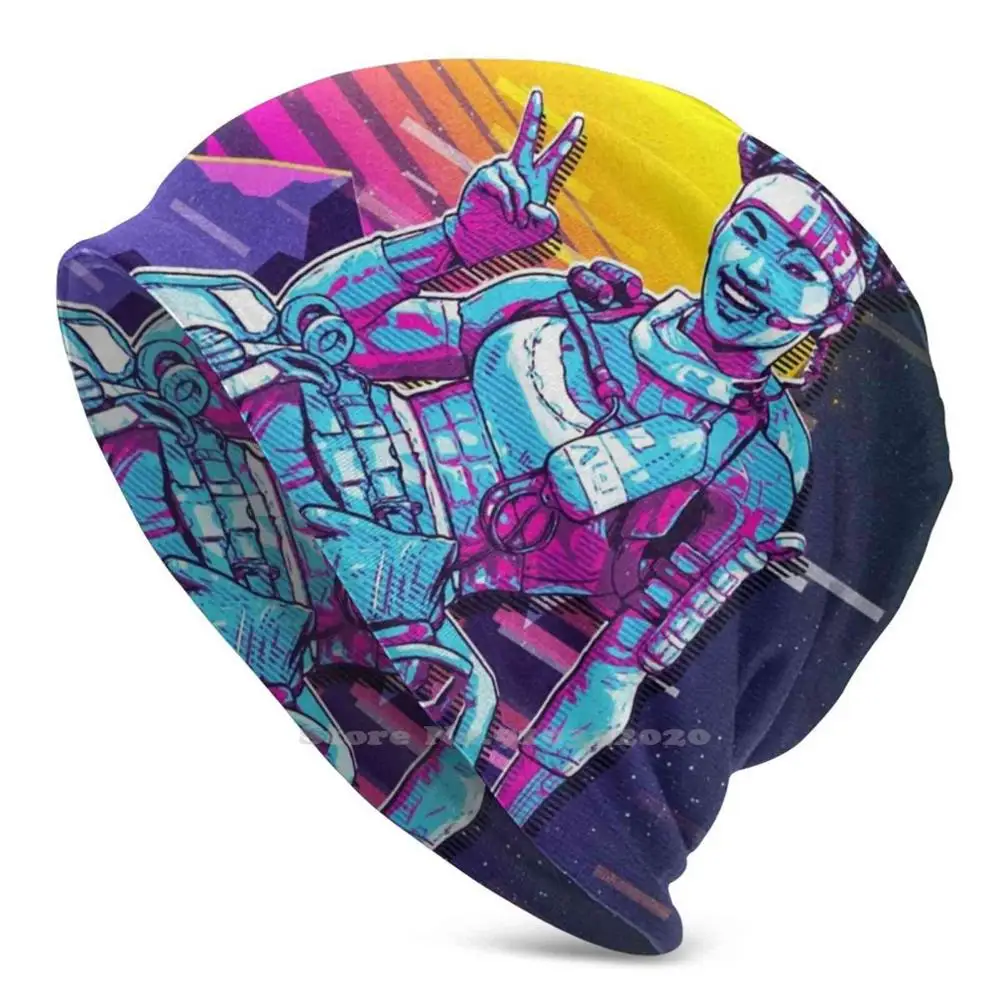 

Apex Legends Lifeline 80s Retro Beanie Hat Hedging Cap Outdoor Sports Breathable Thin Windproof Miami Synthwave