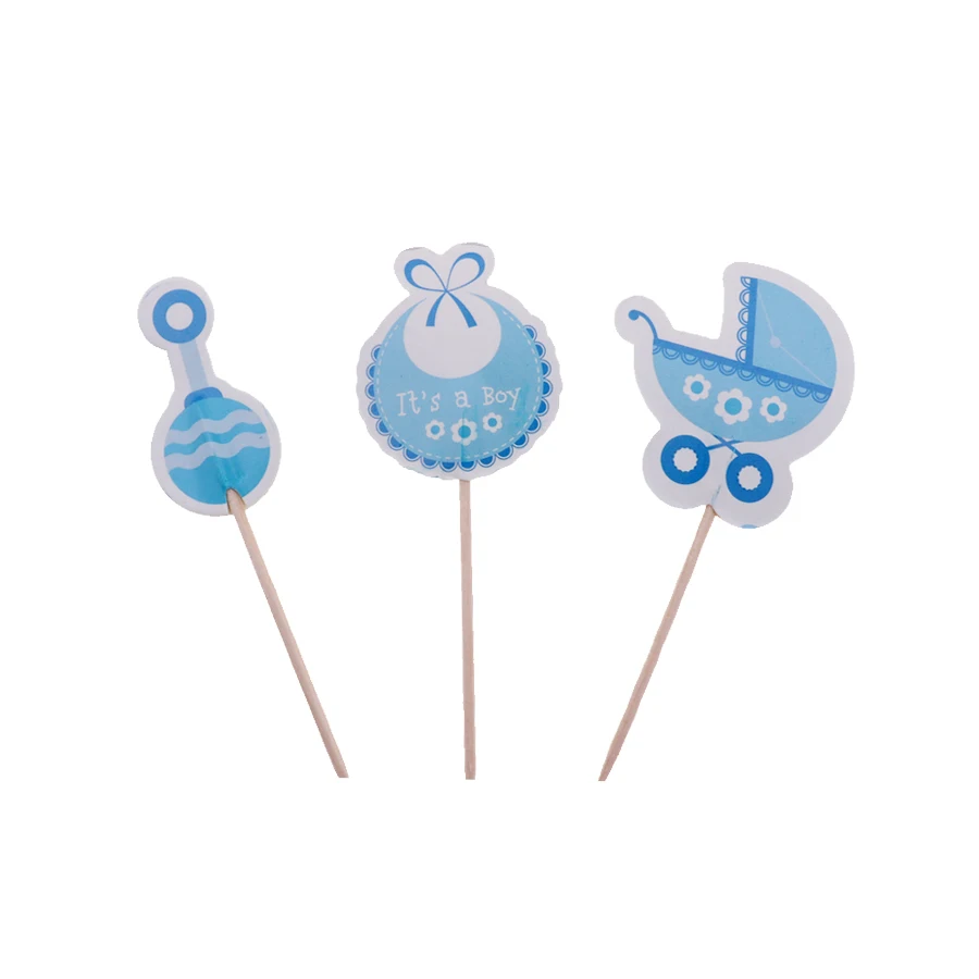 A0798 24PCS Одноразовые наборы посуды Boss Baby День рождения гирлянды-флажки детские украшения воздушный шар вечерние поставщик - Цвет: A0798 24PCS