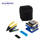 FTTH волоконно-оптического сращивания набор инструментов для резки оптоволоконных кабелей волоконно-оптический Кливер Резак Инструмент Комплект FC-6S резки волокна нож + сумка + CFS -2 + CF