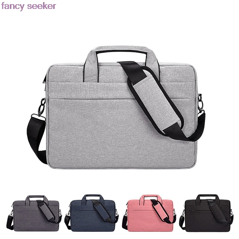 Schouder Laptop Tas Sleeve Case Voor Hp Dell Huwei Xiaomi Macbook Pro Mac Book Air 13 13.3 15 15.6 14 16 Inch Notebook Accessoire Schouder Laptop Tas Sleeve Case Voor Hp Dell Huwei Xiaomi Macbook Pro Mac Book Air 13 13.3 15 15.6 14 16 Inch Notebook Accessoire