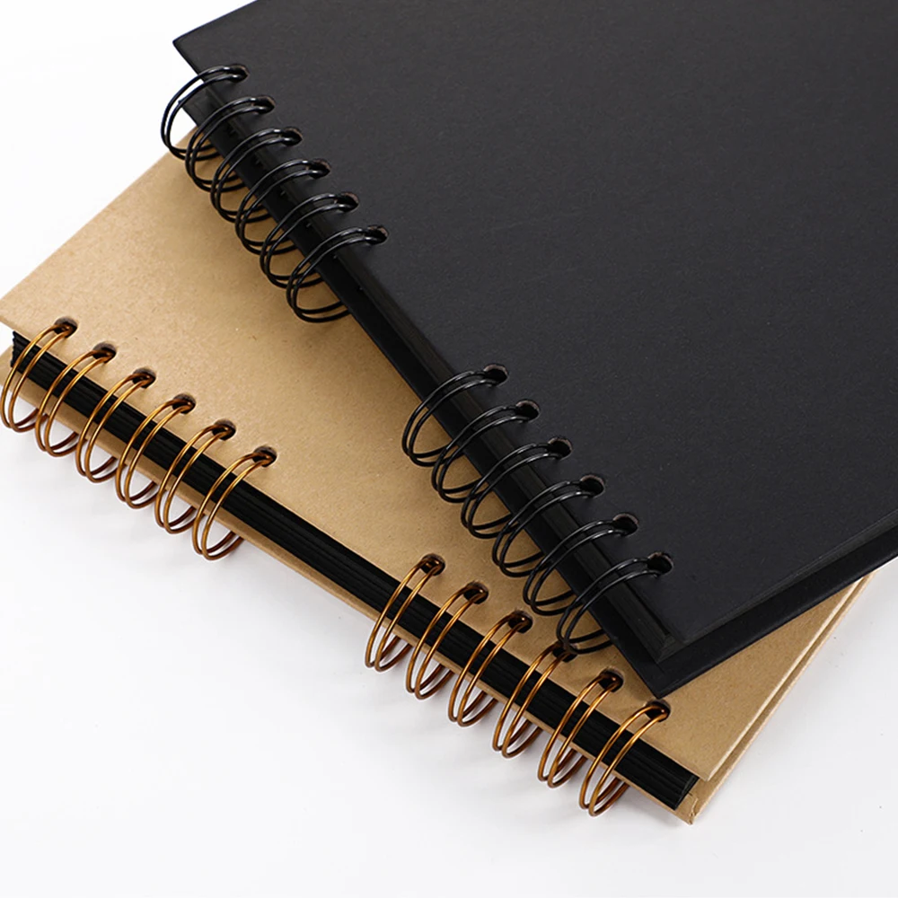 

Photo Albums 80 Black Pages Memory Books A4 Craft Paper DIY Scrapbooking Picture 12 Marker Pens Wedding Birthday Childrens Gift