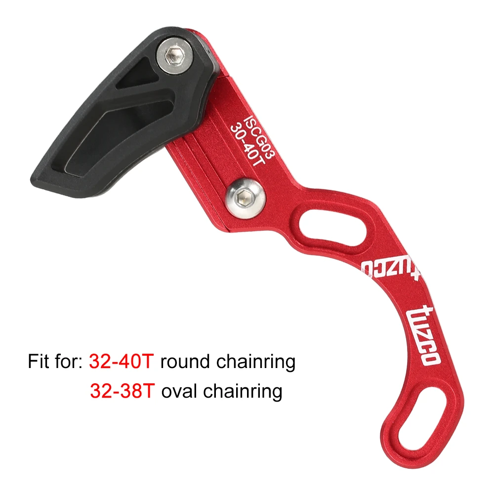 Aluminum Alloy Bike Chain Guide MTB Cycling Guard Protector ISCG 03 / 05 BB Mount 1x Single Speed | Спорт и развлечения