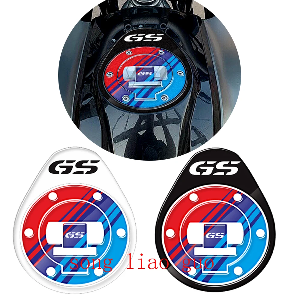 

3D Motorcycle Fuel Tank Cap Sticker decals Fuel Tank Protector Case for BMW R1200GS 2013 2014 2015 2016 2017