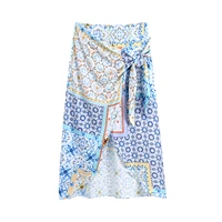 jc%c2%b7kilig 2021 new womens quilted print sarong skirt b1498