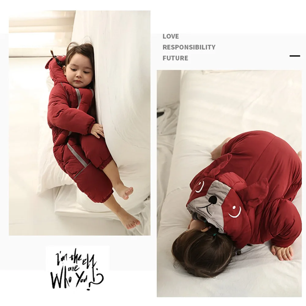 CYSINCOS Новинка зимнее плотное пальто для маленьких мальчиков и девочек теплый