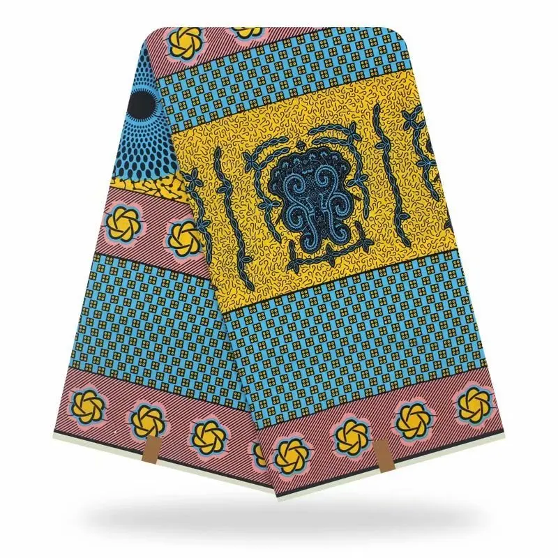 2020 High Quality African Ankara Veritable Real Wax Dashiki Print Fabric For Fashion Women Dress tissu ciré | Аксессуары для