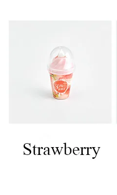 Strawberry Креативная лента для коррекции чашки молока и чая, мороженого, ослепляет цвет студентов, мультяшная Корректирующая лента, школьные офисные принадлежности - Цвет: Strawberry