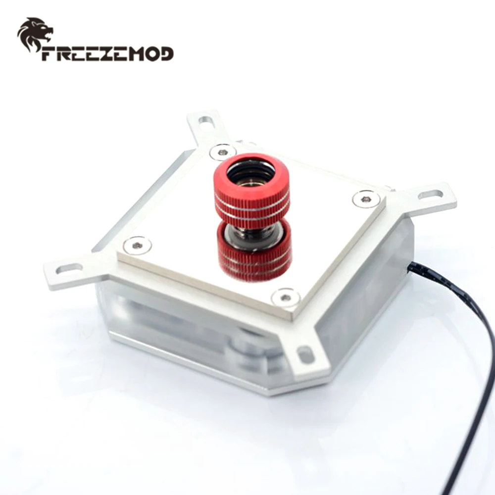 Блок кулера для воды FREEZEMOD с ЖК дисплеем VA экраном процессора Intel 115X 2011 2066|Кулеры и