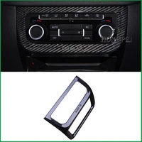 car styling for volkswagen vw tiguan 2012 2015 interior ac air condtioner switch control panel cover sticker trim accessories