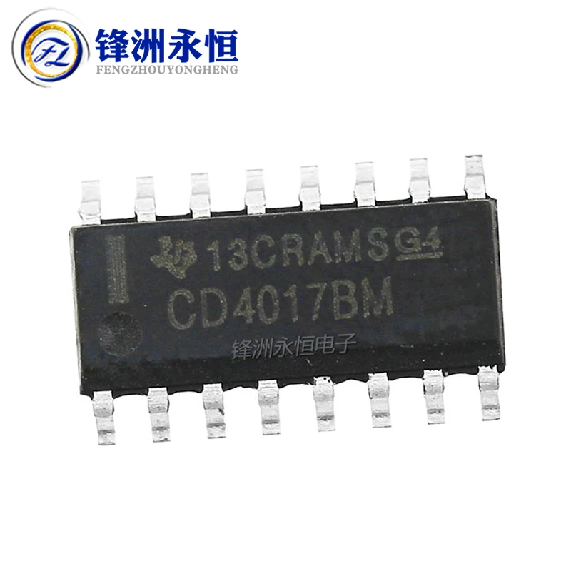 Новый и оригинальный чипсет IC CD4017BM SOP16 CD4017B CD4017 4017 SOP-16 SMD 10 шт. | Электронные
