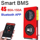 Плата защиты литиевой батареи DALY Smart 4S, 12 В, Lifepo4, 3,2 в, BMS 80A, 100A, 120A, 150A, 200A, 250A, высокий ток, Bluetooth, приложение для ПК