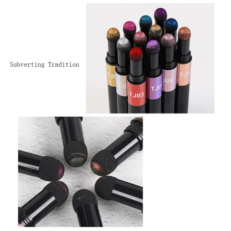 Блестящий зеркальный порошок для дизайна ногтей воздушная подушка волшебная