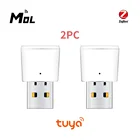 Ретранслятор сигнала MOL Zigbee, 2 шт., USB-хаб Zigbee, Модуль Автоматизации умного дома на 20-30 м