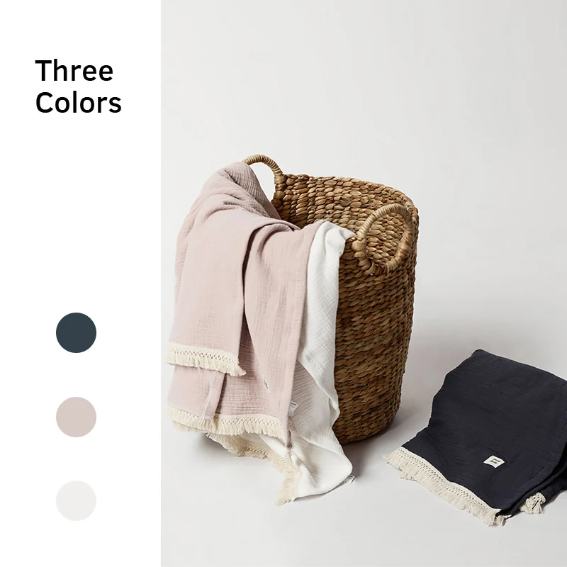 Японское Марлевое летнее хлопковое покрывало диван кровать полотенце одеяло