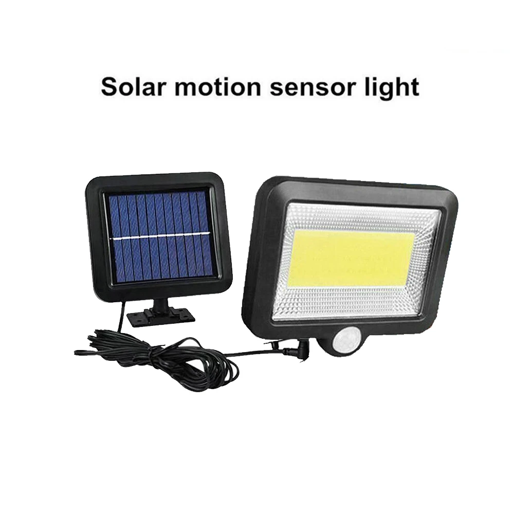 Солнечная панель Питание радиолокационный датчик светодиодный светильник лампа