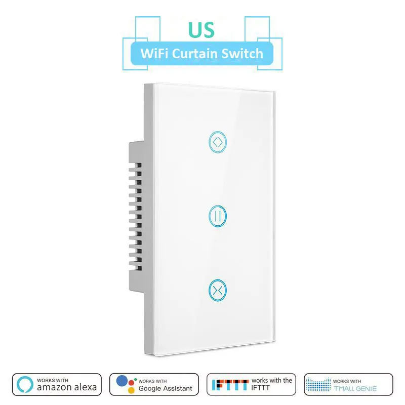 Переключатель для штор Tuya Smart Home с Wi Fi и управлением голосом|Модули умного дома| |