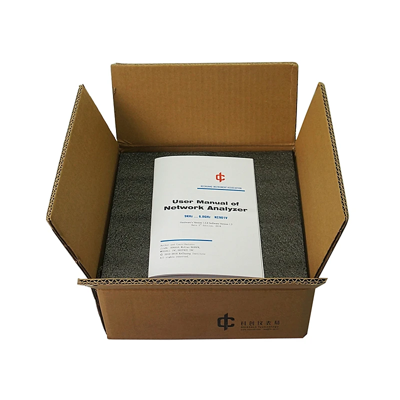 

High speed KC901S+ vector network analyzer spectrum field strength RF multimeter SWR 4G tester programming