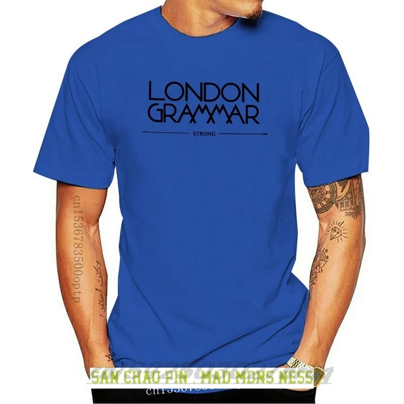 

London Grammar T Shirt Strong Album 2020 Men'S Fashion Cartoon Character Fitness T-Shirts