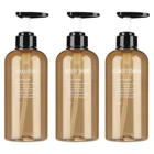 Набор для розлива лосьона, 3 шт., 500 мл, помпа для пресса, розлив, шампунь, гель для душа, бутылочка для кондиционера, многоразовая дорожная мойка