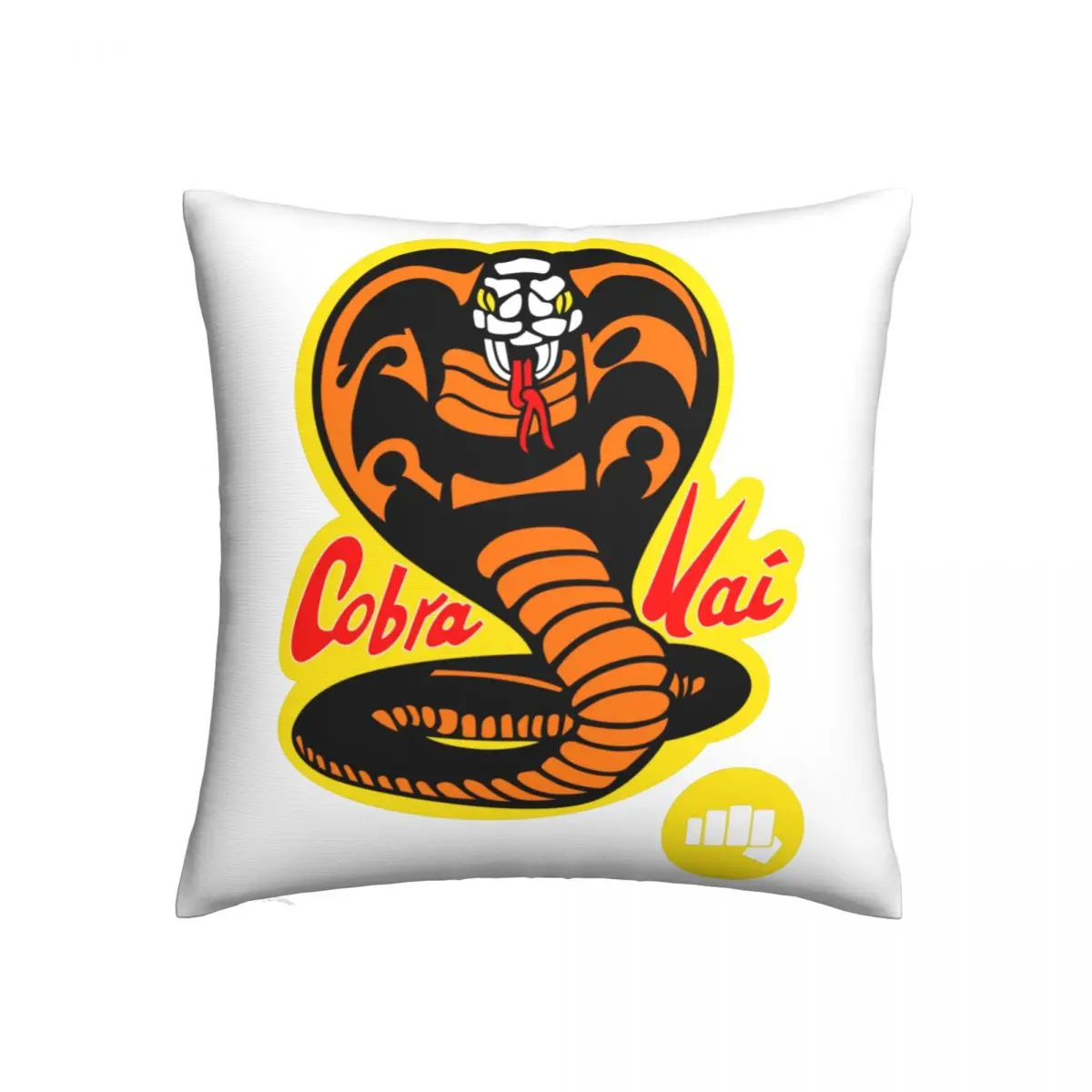 

Чехол для подушки Cobra Kai весенний Роскошный чехол для подушки из полиэстера обнимающий чехол на молнии