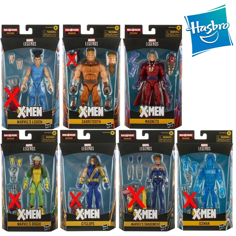 

Фигурка героя Hasbro Marvel Legends X-Men, 6-дюймовая фигурка из серии Sabretooth, легион циклопс, колосс, коллекционная игрушка