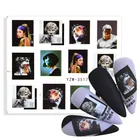 Наклейки для украшения торта, губ, фруктов, крема, 1 лист, наклейка для водяного переноса изображения на ноготь