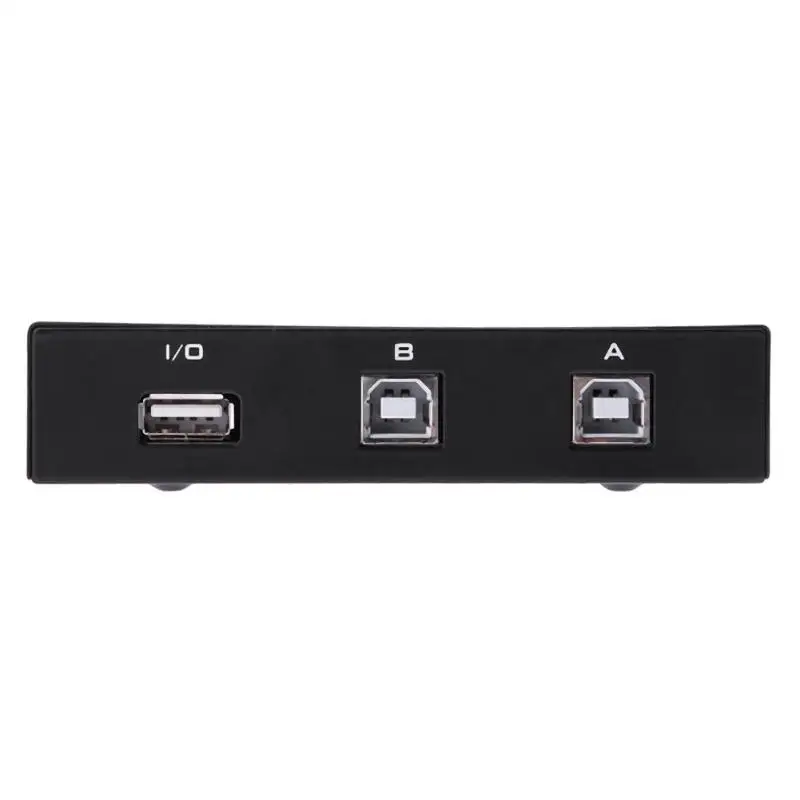 

1A 2B 2 Ports USB 2.0 Sharing Switch Box for 2 Computers to Share 1 Printer