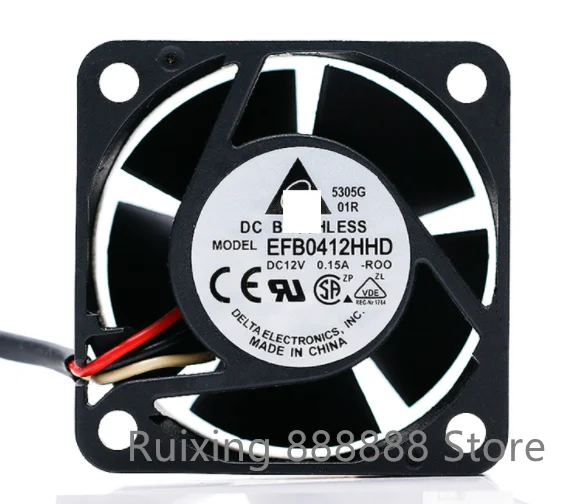 

EFB0412HHD 12V 0.15A 4020 4CM switch cooling fan