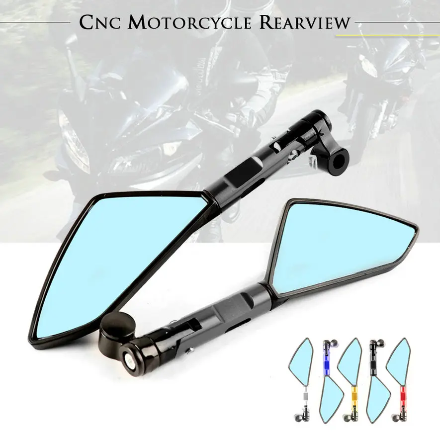 CNC алюминиевое мотоциклетное зеркало Moto Accessoire БАР КОНЕЦ ЗАДНЕГО вида боковые