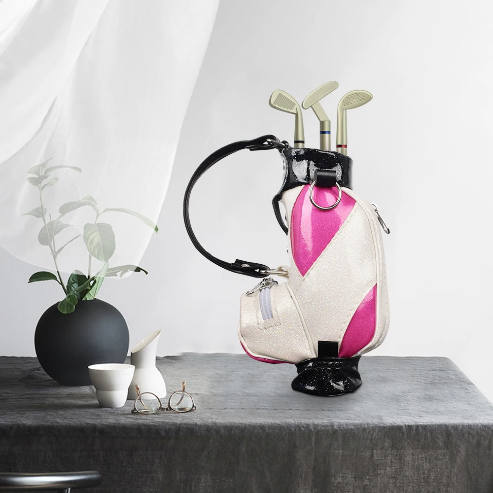 Миниатюрный Гольф сумка ручка держатель для мини-гольфа ручки набор Творческое