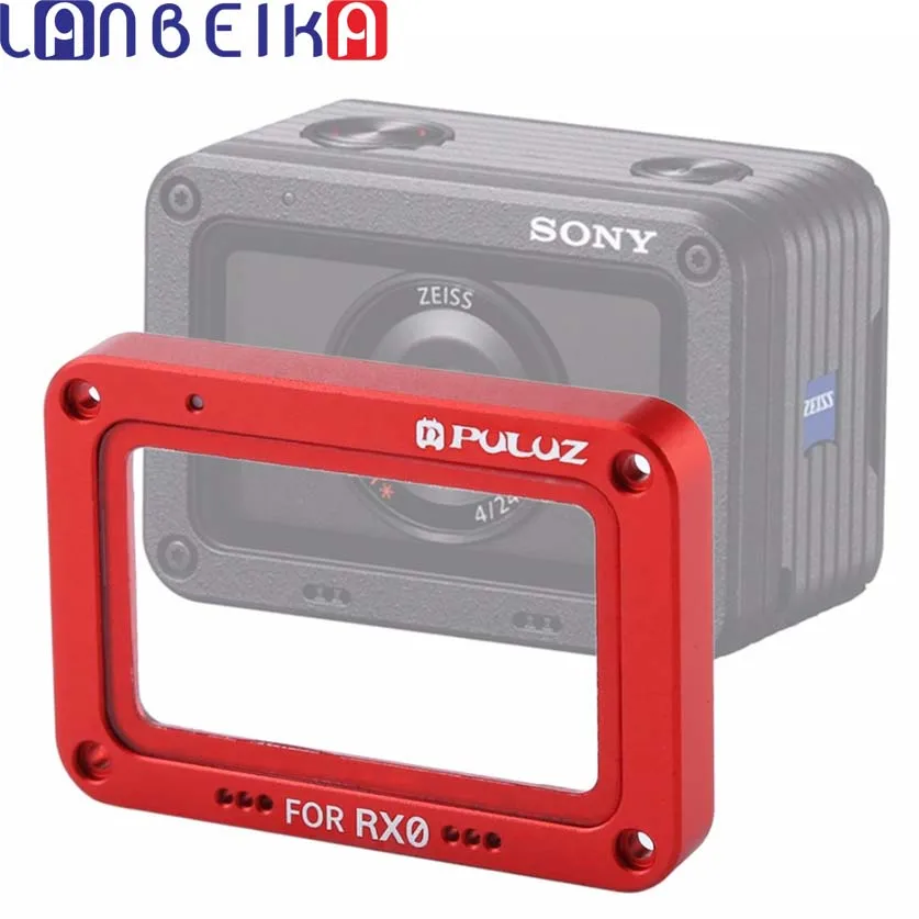 

Для Sony RX0 / RX0 II алюминиевый сплав пламя + закаленное стекло Защита объектива, винты и отвертки для Sony RX0 аксессуары