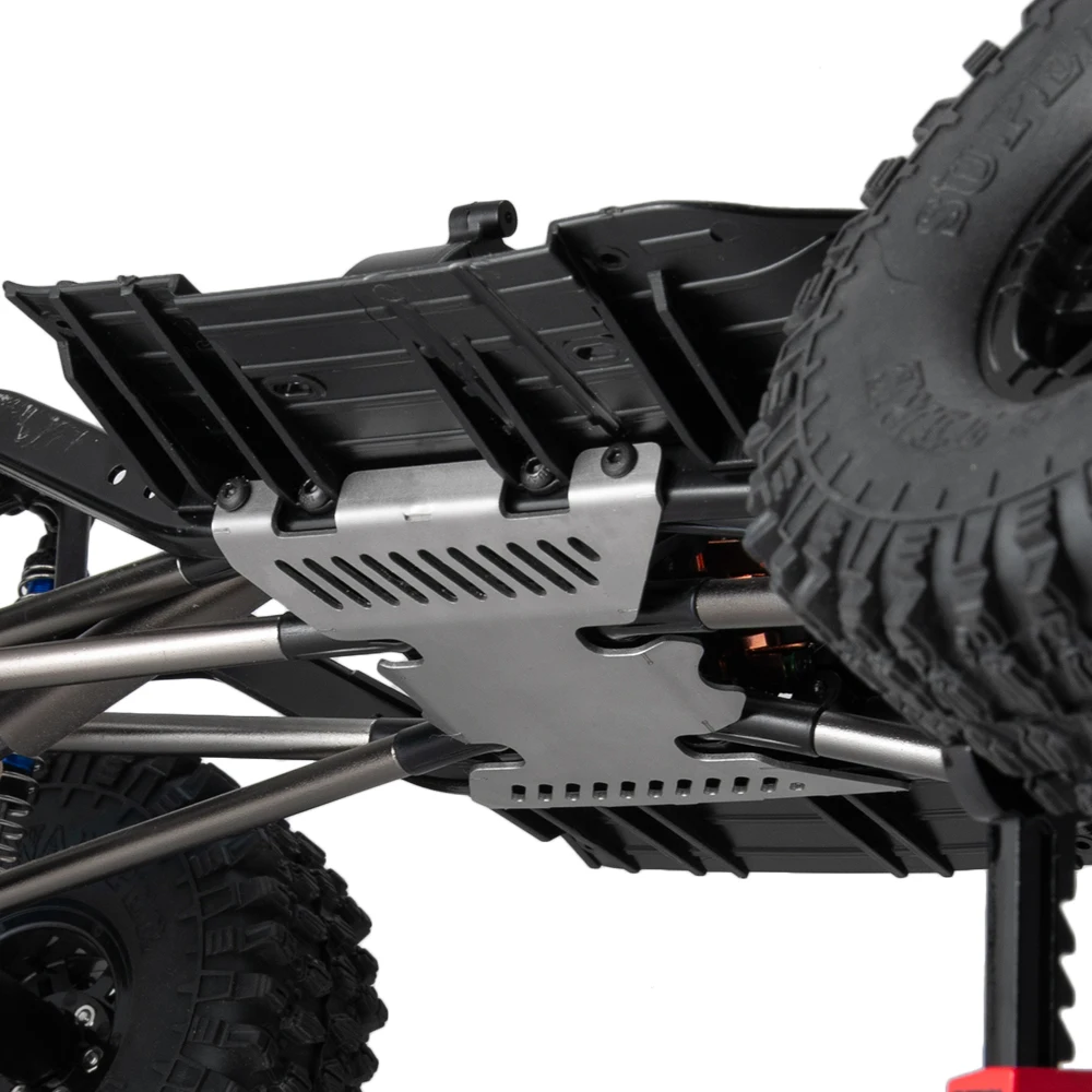 

YEAHRUN Metal Center Protection Plate Chassis Guard for Axial SCX10 90075 1/10 RC Crawler Car Upgrade Parts