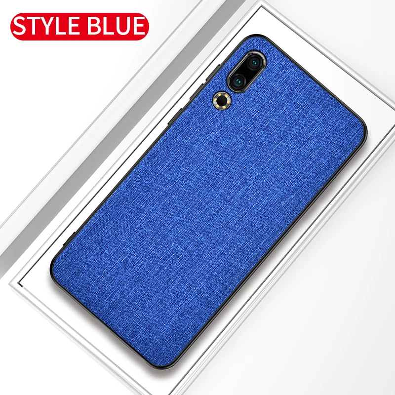 Тканевый чехол для Meizu Note 9 16th 16s 16x16 Plus 16XS Pro, мягкий силиконовый чехол s для sony Xperia XZ3 XZ4 - Цвет: blue