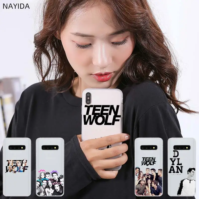 Мягкий силиконовый чехол с рисунком для Samsung Galaxy S21 S20 S7 Edge S8 S9 S10 Plus S11 Lite Ultra Teen Wolf