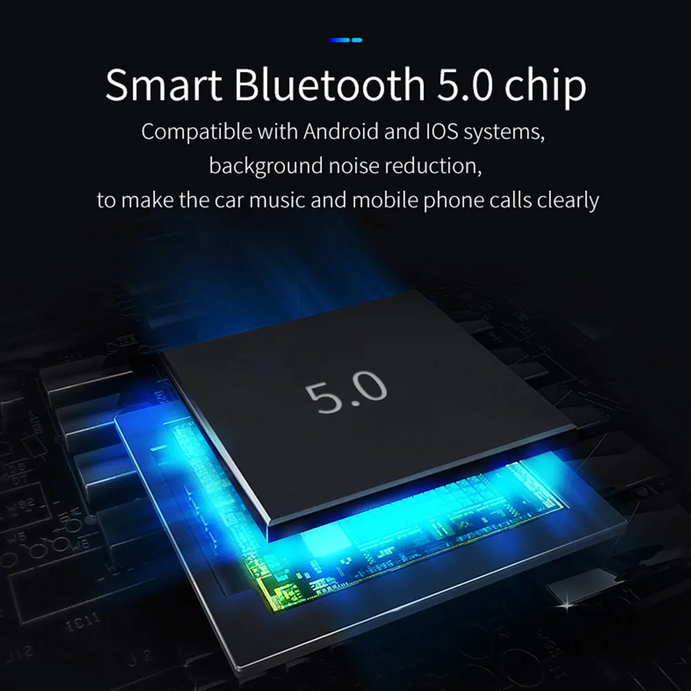 QC 3 0 Bluetooth 5 Универсальный fm-передатчик автомобильное зарядное устройство