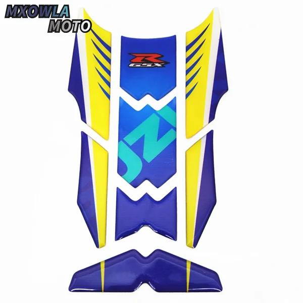 Мотоциклетные 3D наклейки из углеродного волокна для аквариума украшения рыбьих