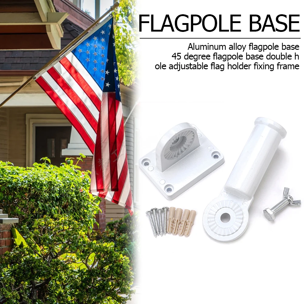 Алюминиевый настенный флагшток с поворотом на 180 градусов держатель для флага