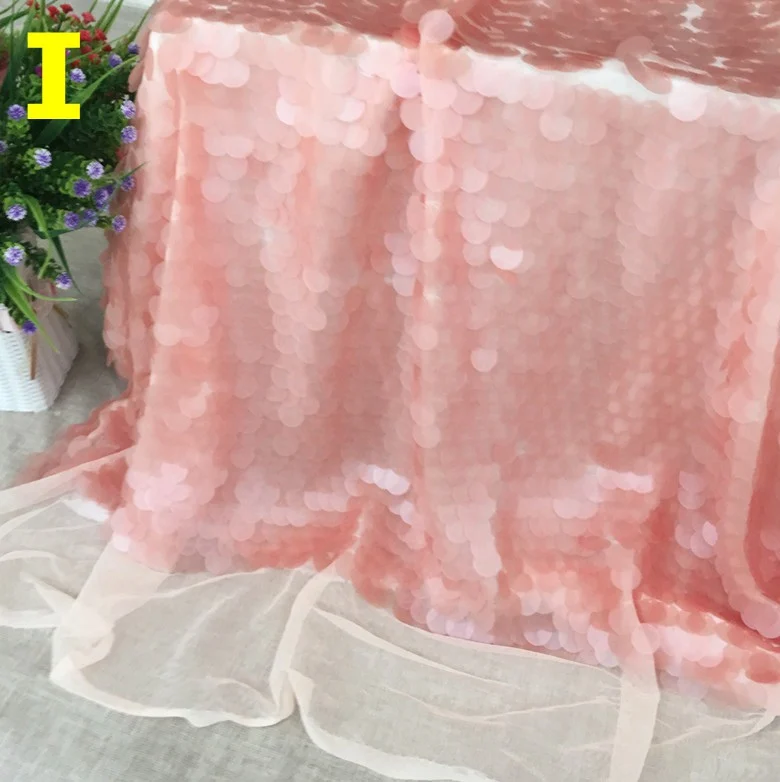 GLace 1 год/партия африканская блестящая ткань с пайетками 20 видов стилей полиэстер для платье для девочки ткань аксессуары свадебное украшение TX1285 - Цвет: I