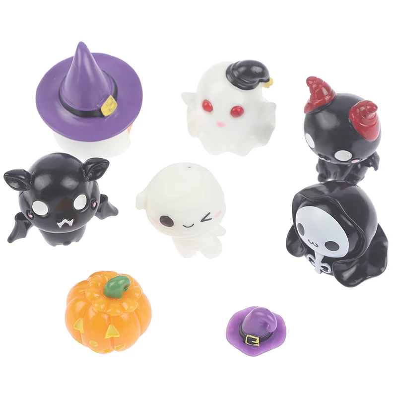 

1pcs Mini Halloween Decor Miniature Fairy Miniatures Figurines Resin Home Decor