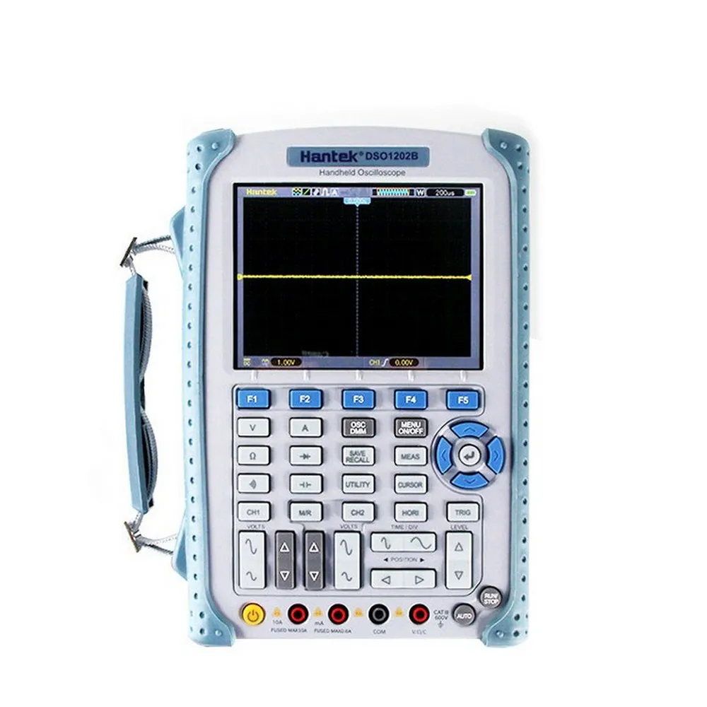 HANTEK 6 в 1 портативный цифровой осциллограф двухканальный мультиметр 1GS/s DSO1062B DSO1102B