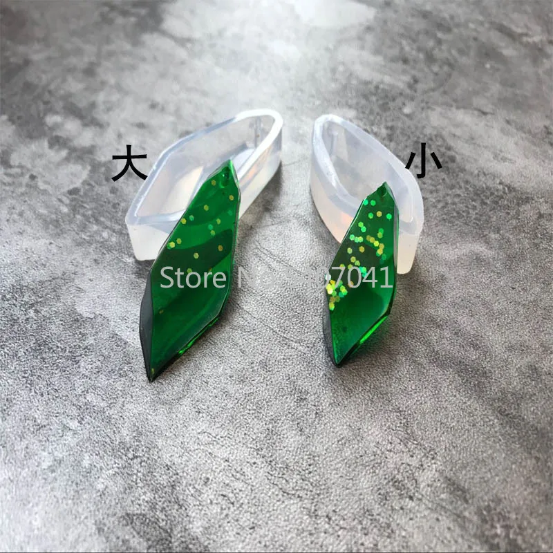 Popular1PC нестандартный кулон украшение жидкий силикон УФ-смола форма для