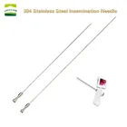 70 см пистолет для искусственного осеменения крупного рогатого скота из нержавеющей стали пистолет для осеменения коров оборудование для разведения животных пистолет для домашнего скота