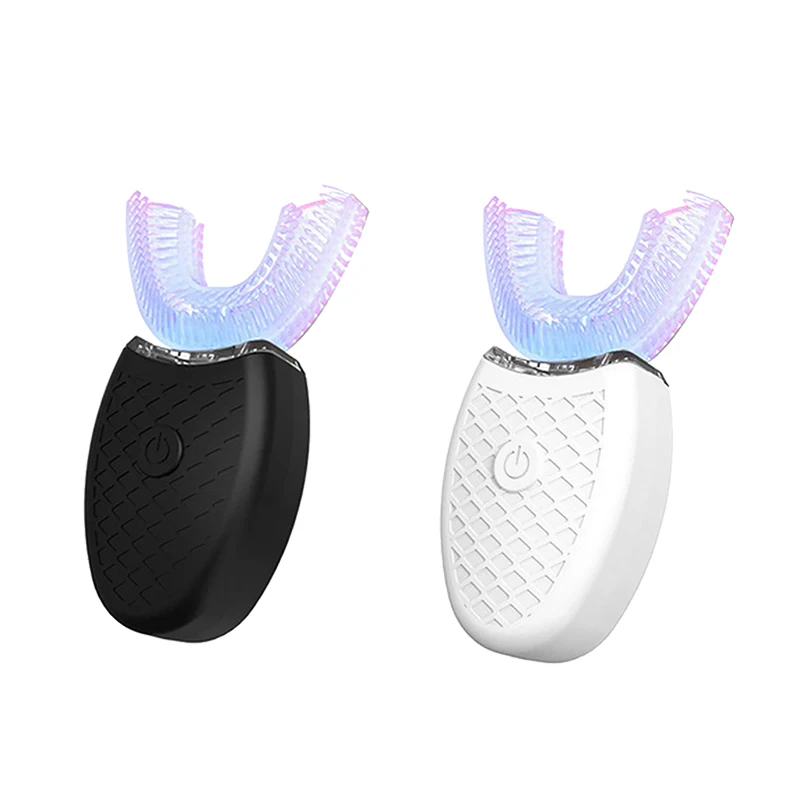 

U-образная электрическая зубная щетка Автоматический Ультразвуковой Зубной Скейлер ленивый перезаряжаемый инструмент для отбеливания зуб...