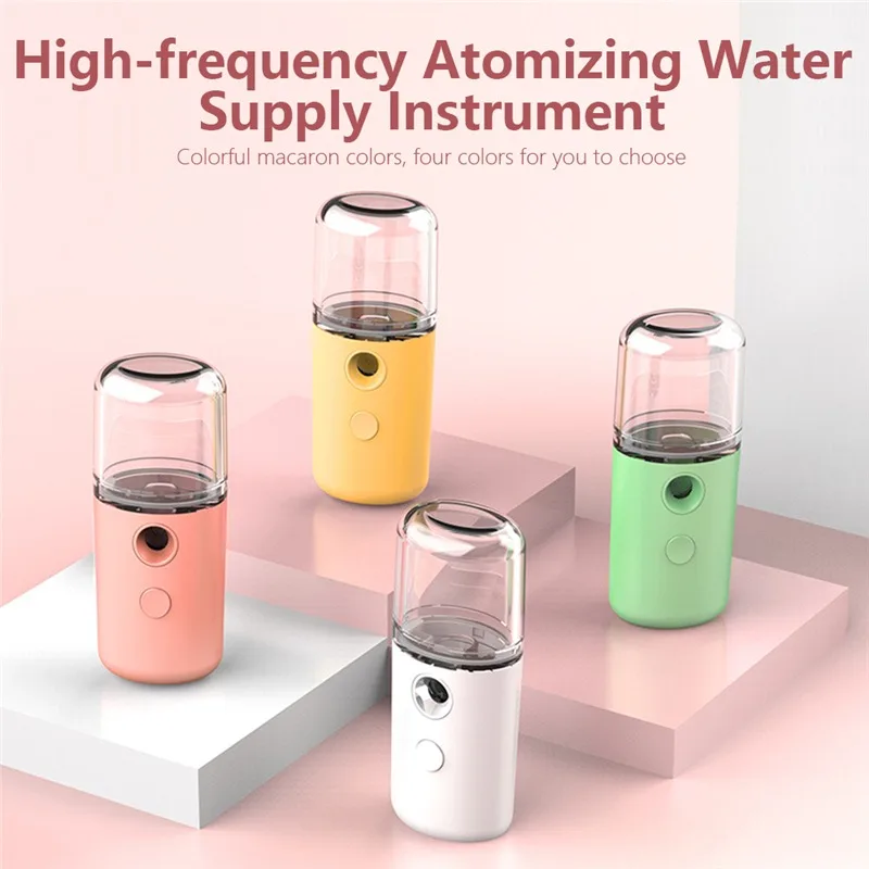 

30ML Mini Facial Sprayer USB Nebulizer Face Steamer Humidifier Hydrating Anti-aging Wrinkle Women Beauty Skin Care Tools