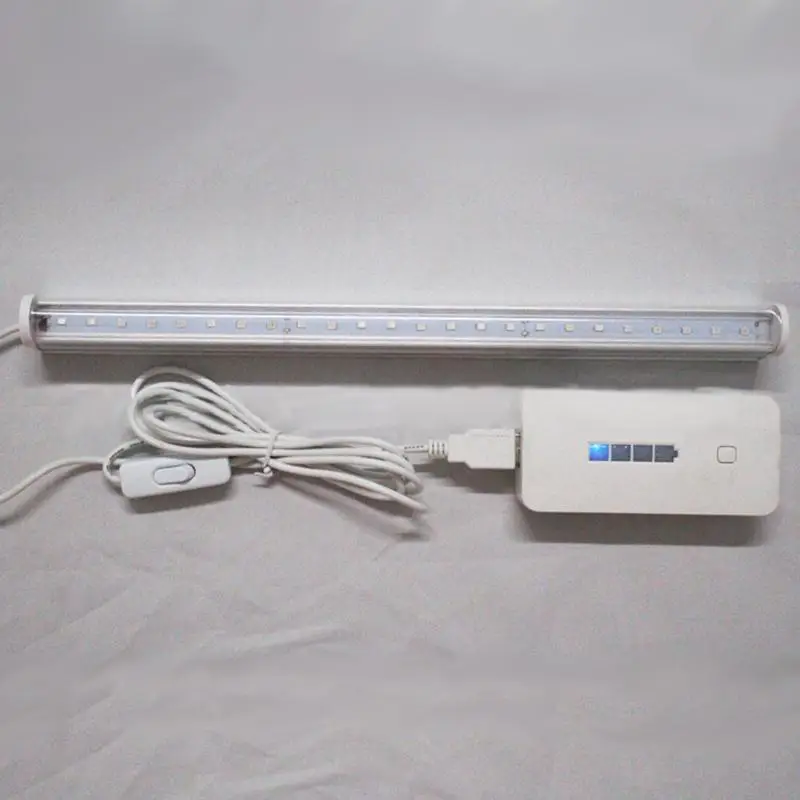 Светодиодная бактерицидная ультрафиолетовая лампа 30 см УФ светильник бар