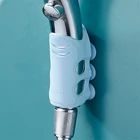 1 шт. новый держатель для душевой лейки на присоске многоразовый прочный съемный силиконовый ручной душ инструмент для ванной настенная стойка