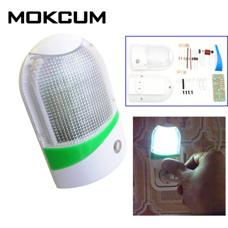 1 Вт Светодиодный светильник с управлением носветильник набор сделай сам