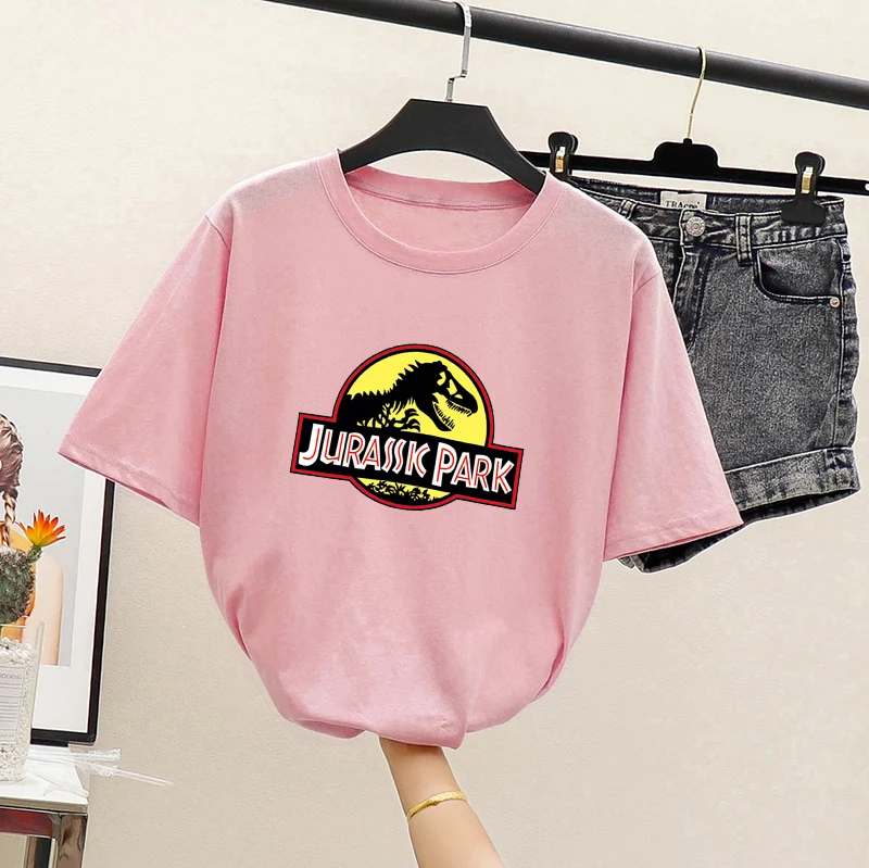 Новая Корейская версия свободной футболки с короткими рукавами для летней